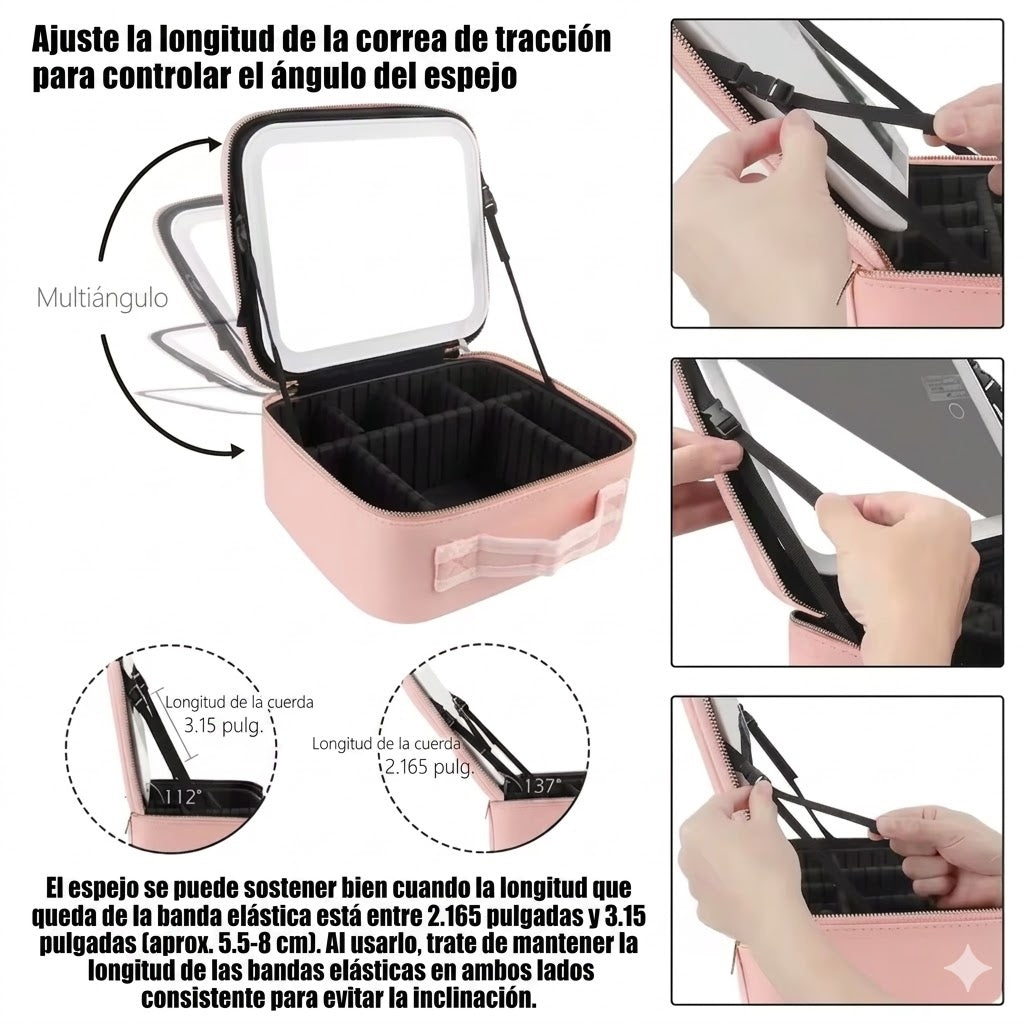 Cosmetiquera Organizador Almacenamiento
